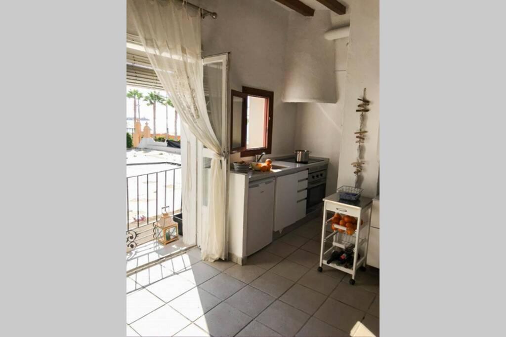 Casa Mamacita En La Playa Con Vista Al Mar/Casa Mamacita At The Beach With Sea View Вилахойоса Екстериор снимка