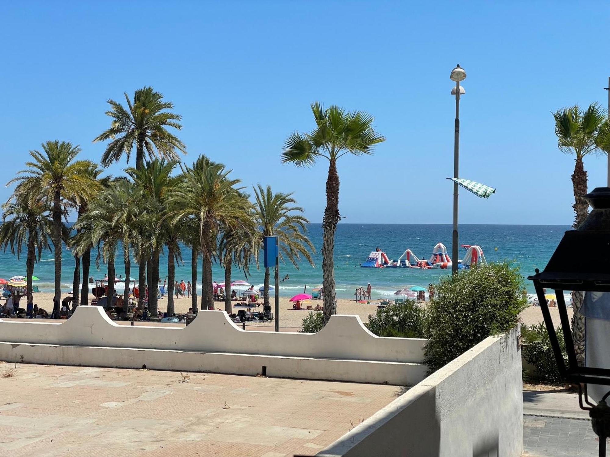 Casa Mamacita En La Playa Con Vista Al Mar/Casa Mamacita At The Beach With Sea View Вилахойоса Екстериор снимка